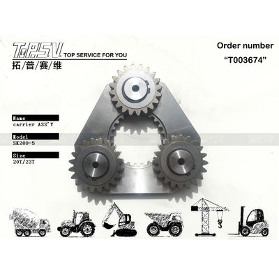 Oorsprong SK200-5 Graafmachine Swing 1 Stage Carrier Assy Voor graafmachines