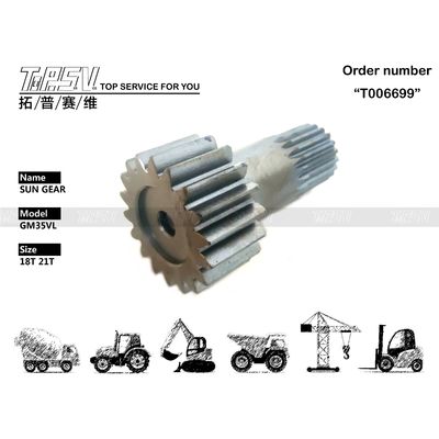 Aanpasbare GM35VL graafmachine Reis Zonne-aangedreven doos voor machines reparatieshops staal