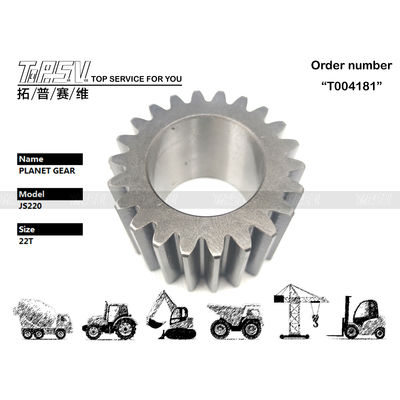 Hydraulische motor aandrijving JS200 Graafmachine Swing 2 Stage Planet Gear Reducer Gear Parts voor een laag geluidsniveau en langdurige werking