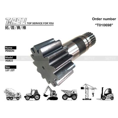XG822 EXCAVATOR Swing Pinion Spare Parts Electronics Parts voor staalmachines Repair shops Essential Components