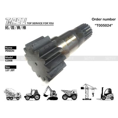 7Y-1775 Installatie van tandwielnetwerken Andere E200B Graafmachine Swing Pinion Reducer-onderdelen met hoge duurzaamheid