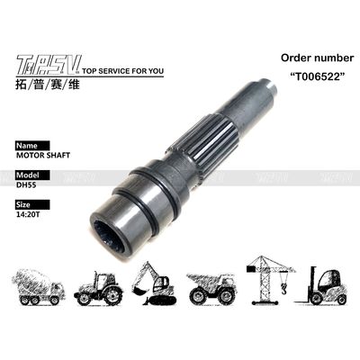 Staal TM07VA Excavator Travel Motor Shaft Hoge precisie en tandwiel olie voor eenvoudig onderhoud