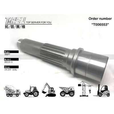 K9007415 Afhankelijk van het verpakkingstype DX225 Graafmachine Reismotor Shaft Voor langdurige duurzaamheid