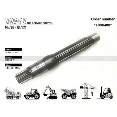 405-00031 Onderhoud van tandwielolie DX300 Graafmachine Eind aandrijving Motoras voor graafmachines Gebruikt