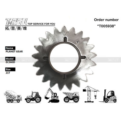 VOE14566421 Beschikbaarheid EC290D Graafmachine Reis 2 Stage Planetary Gear met staal smeden techniek