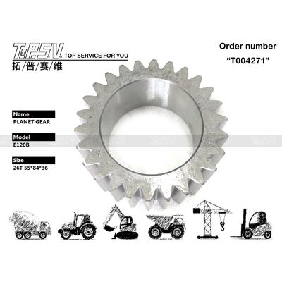 7I-7784 Smeedtechniek E312 Graafmachine Swing 2 Stage Planetary Gear met staalmateriaal en Zichtbeeld Tandnummer