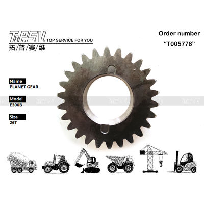 096-2960 Compatibiliteit E300B Excavator Travel 2 Stage Planetary Gear met zwart Kleurbeeld