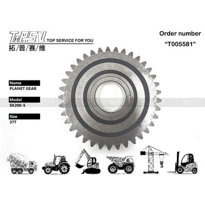 2401P1323 Heavy Duty SK200-5 Excavator Travel 1 Stage Planet Gear Motor met hydraulische aandrijving