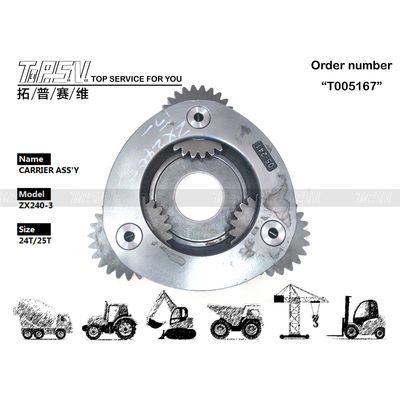 Professionele zware boormachine ZX240-3 Excavator Travel 1 Stage Carrier ASSY voor energie-mijnbouw