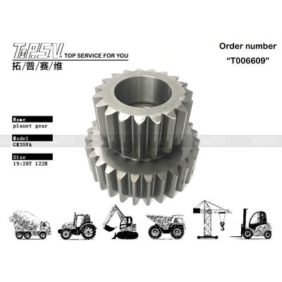 R220-5 Planetaire toerusting voor graafmachines met aantal tanden en type planetaire reducer