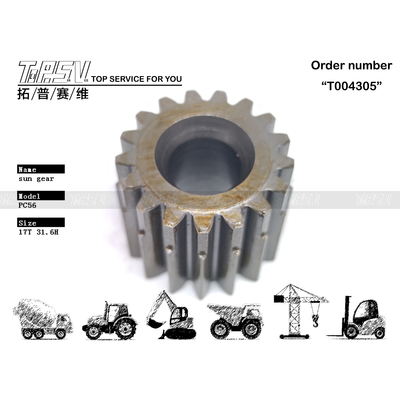 Bekijk afbeelding PC56 Graafmachine Zwenken 2 Fase Zonnewiel In Graafmachine Materieel Met Stalen Materiaal