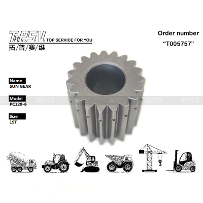 PC120-6 Groefmachine 2e fase Zonne-aandrijving met tandwielolie Onderhoud