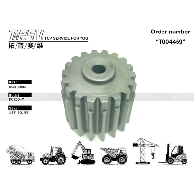 22U-26-21530 Lange levensduur Graafmachine Swing 2 Stage Sun Gear In Graafmachine