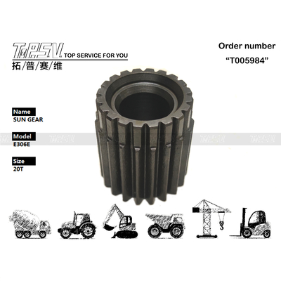 E306E Excavator Travel 2 Stage Sun Gear Drive Motor Hoge precisie