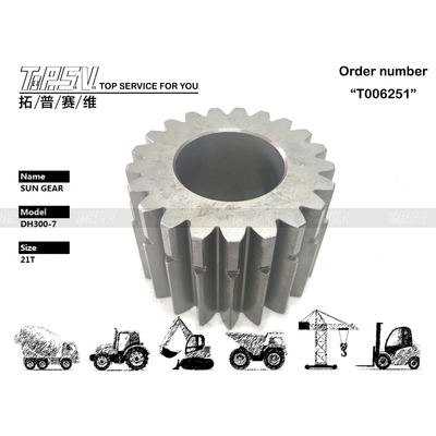 K9000794 Eenvoudig te installeren DH300-7 Reis 3-traps Zonnewiel Soepele werking in graafmachine transmissiesysteem Gemaakt van staal