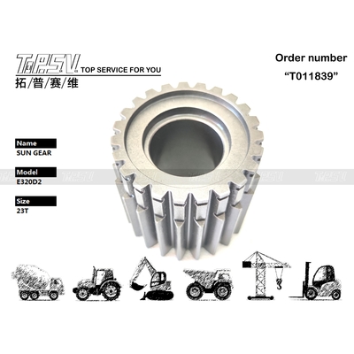 367-8368 Kleur Zwart E320D2 Graafmachine Swing 2 Stage Zonne-aandrijving voor Planetaire Reducer in Machinery Repair Workshops