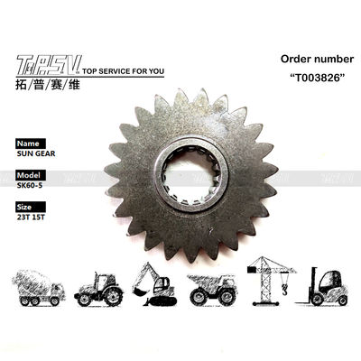 YR32W00002S012 Steel SK60-5 Excavator Swing 1 Stage Sun Gear en klaar voor onmiddellijke levering