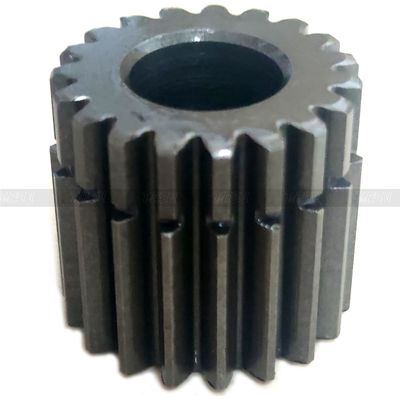 High Precision YM30 Excavator Travel 2 Stage Sun Gear voor zware machines in zwarte afwerking