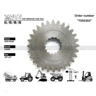 Verminderbanden voor graafmachines van staal R300-5 voor energie- en duurzaam materiaal