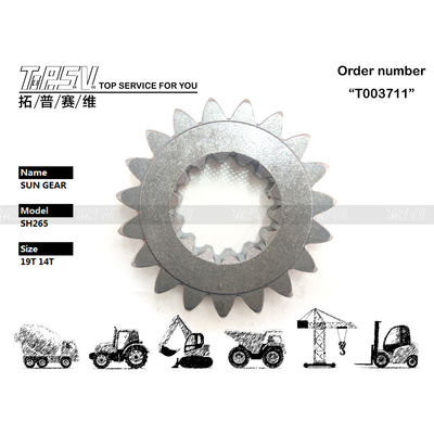Betrouwbare Graafmachine Aandrijfmotor voor SH265 Graafmachine Zwenk 1-Traps Zonnewieloverbrengingssysteem Afhankelijk van Grootte