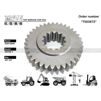 Staal HD700-7 Graafmachine Swing 1 Stage Sun Gear Hydraulische motor aandrijving Compatibel met meerdere graafmachine modellen