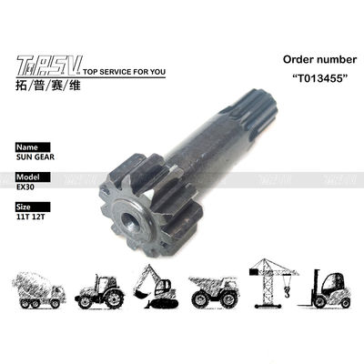 EX30 Excavator Travel 1 Stage Sun Gear gebruikt in hoge precisie excavator machines met beschikbaarheid