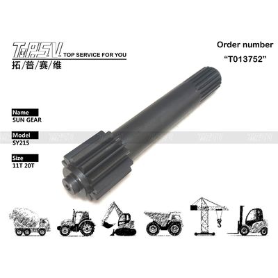 Planetary Reducer Performance SY215 Excavator Travel 1 Stage Sun Gear Hoge duurzaamheid en compatibiliteit voor verschillende modellen