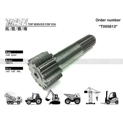 Stalen SWE70 Graafmachine Reis 1 Fase Zonne-tandwielmotor Onderdelen Essentieel voor Uw Bouwbehoeften