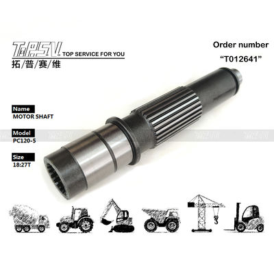 Energy Mining PC120-5 Excavator Final Drive Motor Shaft Depend On Packing Type for Heavy-Duty Applications