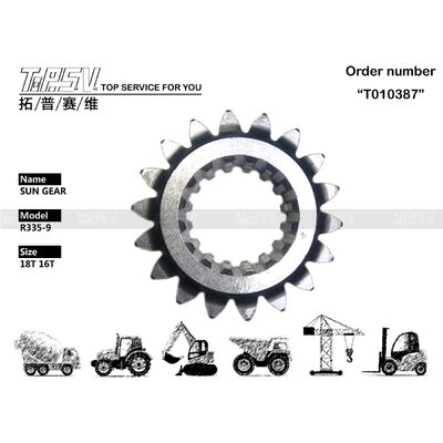 XKAQ-00456 Onderhoud van tandwielolie R335-9 Graafmachine Zwenk 1 Fase Zonnewielkast Zwaar Uitvoering Duurzaam Component Geschikt voor Hydraulische Graafmachines Vervanging