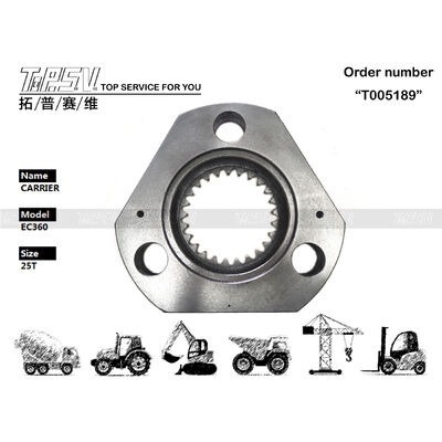 Hydraulische motor aandrijving EC290BLC Graafmachine Reis 1 Stage Carrier Zwart Kleur zwaar werkend bouwmateriaal Onderdeel met lange levensduur