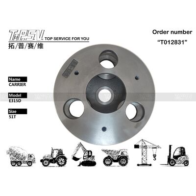165-5796 Planetaire Reductor E315D Graafmachine Reis 2-Traps Planetaire Drager Compatibel Met Graafmachine Merken Modellen Transport Verpakking Verzegelde Zak Duurzame Prestaties