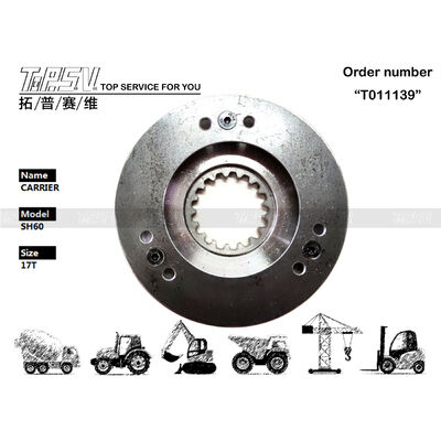 XKBR-00069 Zwart R80-7 Graafmachine Swing 1 Stage Carrier-apparaat voorzien van een planetaire reducer die hydraulische kracht en verbeterde bedrijfsduurzaamheid biedt