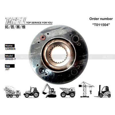100502-00001 Zwart DH225-7 Graafmachine Swing 1 Stage Carrier met versnellingsmachine mesh Installatie Geschikt voor zware machines Duurzaam en langdurig