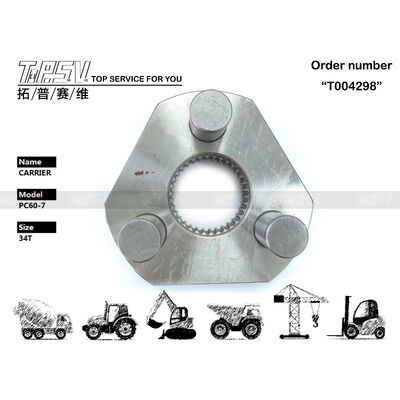 201-26-71130 Hydraulische motor aandrijving PC60-7 Graafmachine Swing 2 Stage Carrier Zwart Kleur Swing Mechanisme Deel Geschikt voor verschillende modellen graafmachines