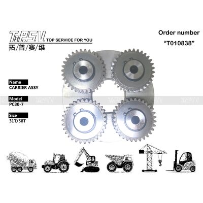 FUGHC-31-1262 Hydraulische motor aandrijving Zwaar werk PC30-7 Graafmachine Reis 2 Stage Drager ASSY en Duurzame graafmachine Gebouwd om aan de eisen van zware bouwwerkzaamheden te voldoen