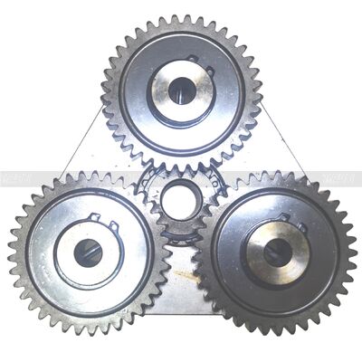 FUGHC-3-2-1159 Stalen graafmachine drager Assy met planetaire reducer Duurzaam zwaar werk PC20-6 Graafmachine Reizen 1 Stage Drager ASSY Component Constructie machine onderdeel