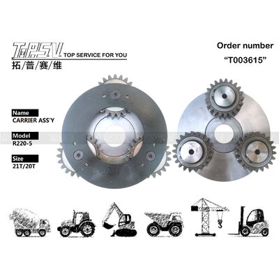 R215-7 Graafmachine Zwenk 1 Stage Carrier ASSY Onderdelen Voor Zwenkaandrijving Graafmachine Reserveonderdelen