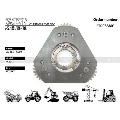 PC60-7 Graafmachine Zwenk 1 Stage Carrier ASSY Onderdelen Voor Zwenkaandrijving Graafmachine Reserveonderdelen