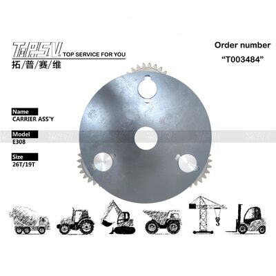 E307C Graafmachine Swing 1 Stage Carrier ASSY Onderdelen voor Swing Drive Graafmachine Onderdelen