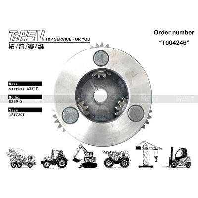 EX60-2 Graafmachine Zwenk 2-traps Carrier ASSY Onderdelen Voor Zwenkaandrijving Graafmachine Reserveonderdelen