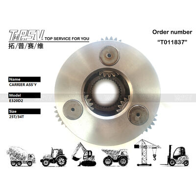 E320D2 Graafmachine Swing 2 Stage Carrier ASSY Onderdelen voor Swing Drive Graafmachine Onderdelen