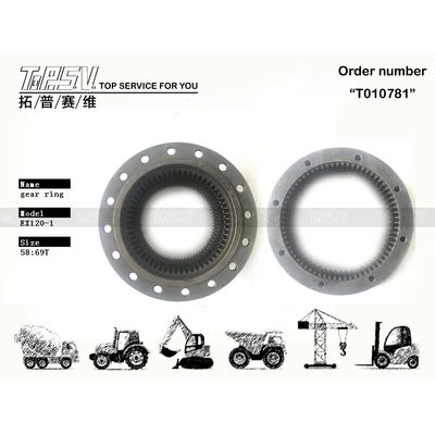 Good price EX120-1 Swing Ring Gear 1010014 voor graafmachines, slijtvastheid bij rotatie online