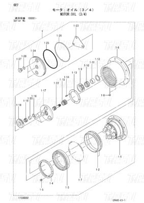 Good price OEM-staalgraafmachines voor mijnbouw- en energie-machines 0922101 ZX60 online