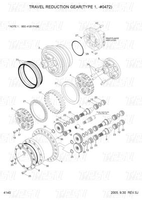 Good price Planetaire reducer van duurzaam staal voor graafmachine swing / reismotor online