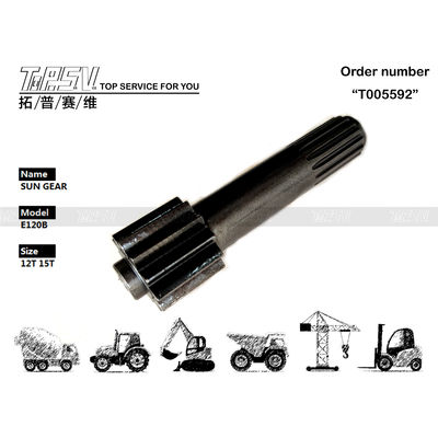 1R-5841 Hoge duurzaamheid E312C Excavator Travel 1 Stage Sun Gear Voor bouwmachines