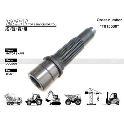 Good price High Precision DX225-9 Excavator Travel Motor Shaft voor glad hydraulisch systeem in deelde zak verpakking online