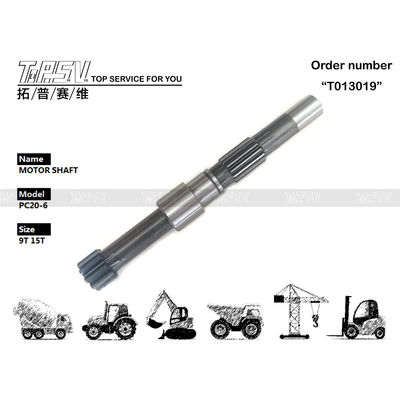 Good price FUHMSH-3-2875 Dealed Bag PC20-6 Excavator Travel Motor Shaft Voor onderhoud van het excavatortransmissie systeem online