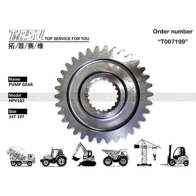 3063842 HPV102 Hydraulische pomponderdelen voor graafmachines in zwart
