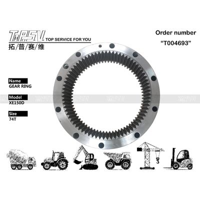 SY135C XE150D Graafmachine Swing Gear Ring Box Hoge duurzaamheid voor zware machines